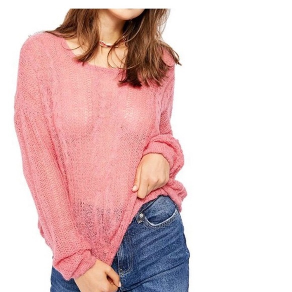 NWT Free People Angel Soft Pullover S